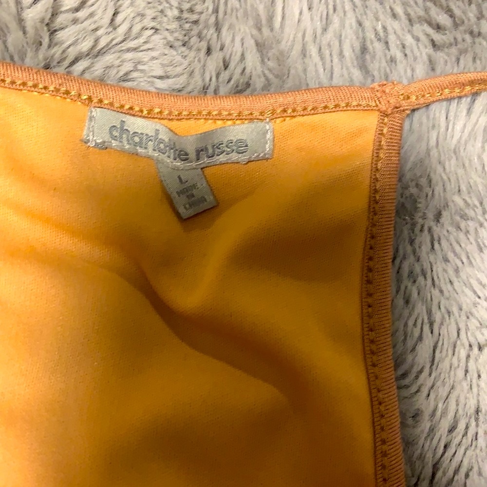 NWOT Faux Suede Fashion Top🤎 - Picture 6 of 9
